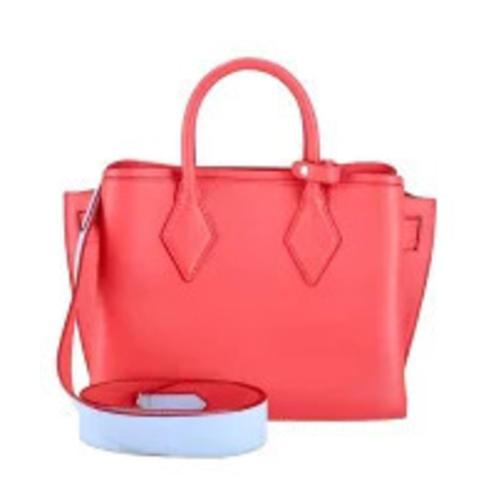 Mcm Calfskin Bag Park Milla red Tote teaberry Neo Red